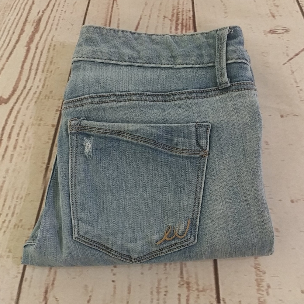 Express Stella Low Rise Ankle Jeans